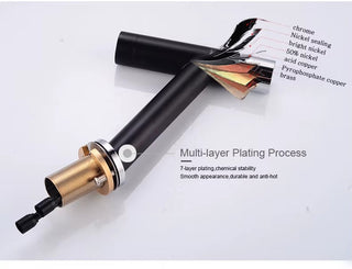 Nicol - Modern Basin Hot/Cold Slanted Basin Mixer Tap