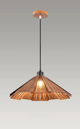 Cornell - Creative Pastoral Wooden Ceiling  Pendant