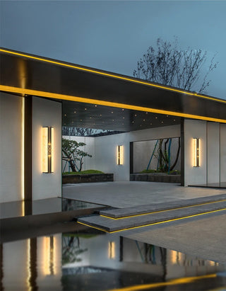 Jaspar - Marble Style Outdoor LED Wall Light Bar