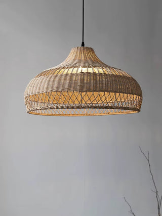 Faye - Handmade Wicker Rattan Pendant Ceiling Light