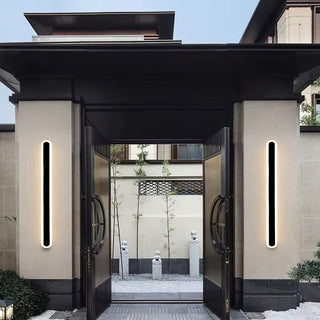 Collin - Rounded Rectangle Long Wall Light Bar