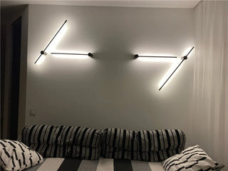 Laramie - Nordic Minimalist Modern Black Wall Light Bar