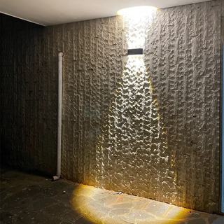 Kenndra - Hex Shaped Up/Down Outdoor Wall Light