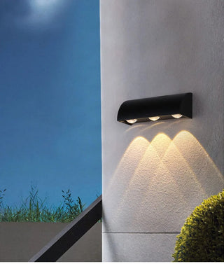 Romnea - Down Shinning Outdoor Wall Light 8W Waterproof