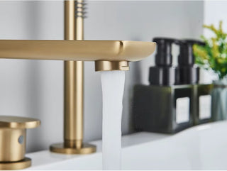 Klaas - Modern 4 Piece Bathtub Tap Set with Handheld Shower