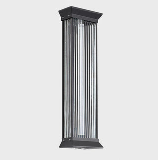 Julian - Stainless Steel Rectangular Acrylic Outdoor Wall Light