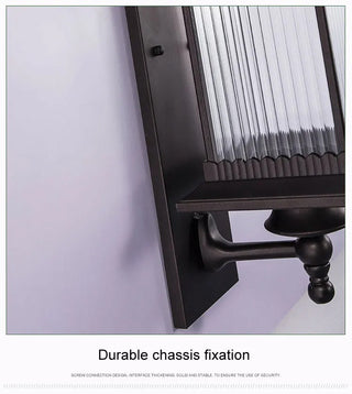 Hector - Retro European Style Waterproof Outdoor Wall Lamp