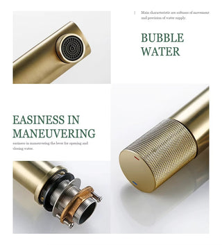 Cheryle - Modern Brass Mounted Sink Tap