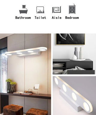 Darrell - Minimalist Over Mirror Wall Lamp