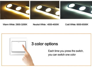 Darrell - Minimalist Over Mirror Wall Lamp