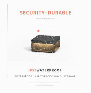 Tim - LED Outdoor Waterproof Courtyard Pillar Top, Fence, Cap Door Post Fence Light