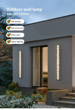 Eiluned - Modern Villa IP65 Wall Light Lamp