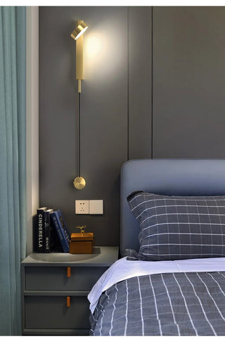 Evangelista - Modern Long Bar Adjustable Head LED Wall Light