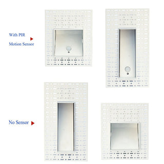 Evelina - Embedded Frameless LED  Motion Sensor Step & Stair Wall Lights