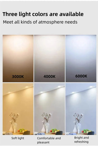 Leonie 2 - Modern Adjustable Dimmable Flush Mount Ceiling Spotlight