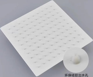 Kastor - Square Rain Shower Head Set with Handheld Shower