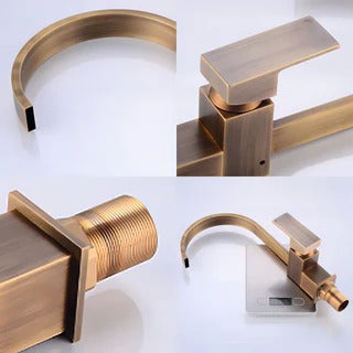Saunders - Kitchen Brass Sink Tap 360 Rotate