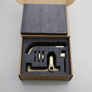 Berniece - Brushed Gold Wall Mounted Basin Tap