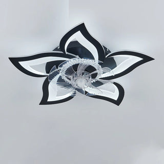 Jeffie - Modern Remote Light Ceiling Fan 5 Blade