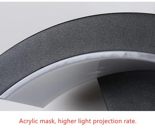 Merrion - Curved Pan Outdoor Wall Light Bar