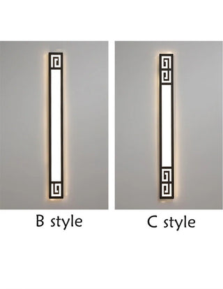 Lefan - Black Modern Thin Waterproof Outdoor Light Bar