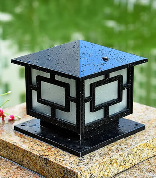 Nelle - European Decorative Square Pillar/Fence Light