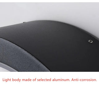 Merrion - Curved Pan Outdoor Wall Light Bar