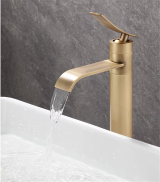 Basilio - Retro Modern Hot & Cold Single Lever Basin Tap