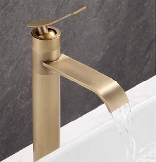 Basilio - Retro Modern Hot & Cold Single Lever Basin Tap