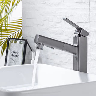 Penney - Modern Pull Out Hot/Cold Single Lever Basin Tap