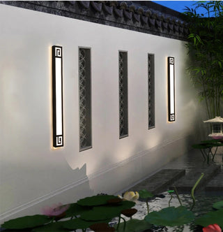 Lefan - Black Modern Thin Waterproof Outdoor Light Bar