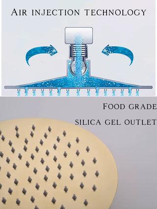 Nicolet - Modern Simple Wall Mounted Multi-Function Shower Set