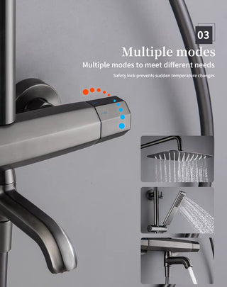 Orestes - Modern Multi Function Shower Set