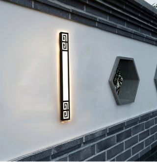 Lefan - Black Modern Thin Waterproof Outdoor Light Bar