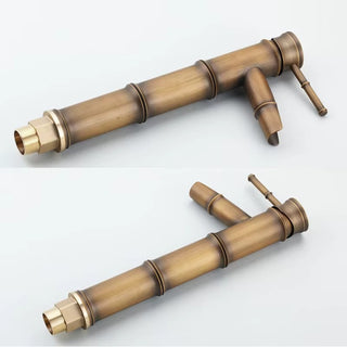 Charon - Brass Bamboo Basin Tap