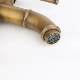 Charon - Brass Bamboo Basin Tap