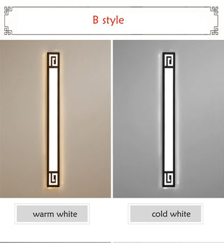 Lefan - Black Modern Thin Waterproof Outdoor Light Bar