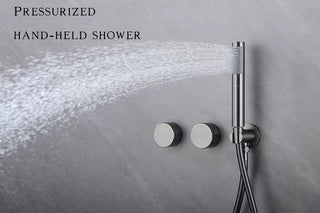 Nicolet - Modern Simple Wall Mounted Multi-Function Shower Set