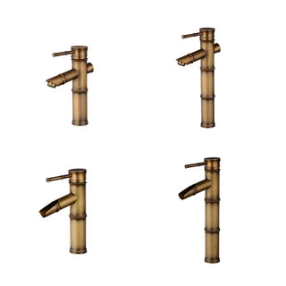 Charon - Brass Bamboo Basin Tap