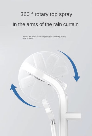 Cosima - Round Head Thermostatic Shower Set Mini Handheld Included