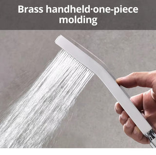 Kaska - Thermostatic Complete Shower System Set with Rough-in-Valve Large flow LED