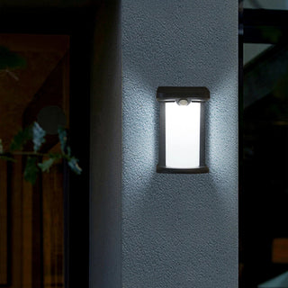 Eilwin - LED Round Outdoor Motion Sensor Wall Light