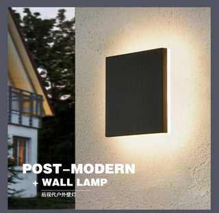 Llewella - Outdoor LED Rectangle/Round Modern Wall Light