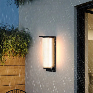 Timothy - Nordic Solar Stainless Steel IP54 Waterproof Outdoor Wall Light