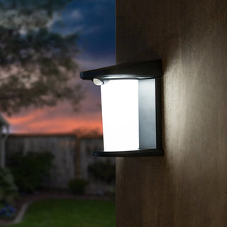 Eilwin - LED Round Outdoor Motion Sensor Wall Light