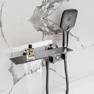 Mette - Wall Mounted Modern Bathtub Shower Set