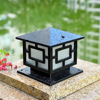 Nelle - European Decorative Square Pillar/Fence Light