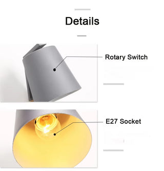 Jola - Wood Wall Mounted Nordic Style Light