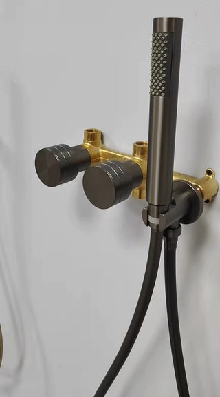 Nicolet - Modern Simple Wall Mounted Multi-Function Shower Set