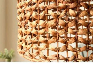 Bray - Round Handmade Rattan Wicker Hanging Ceiling Light
